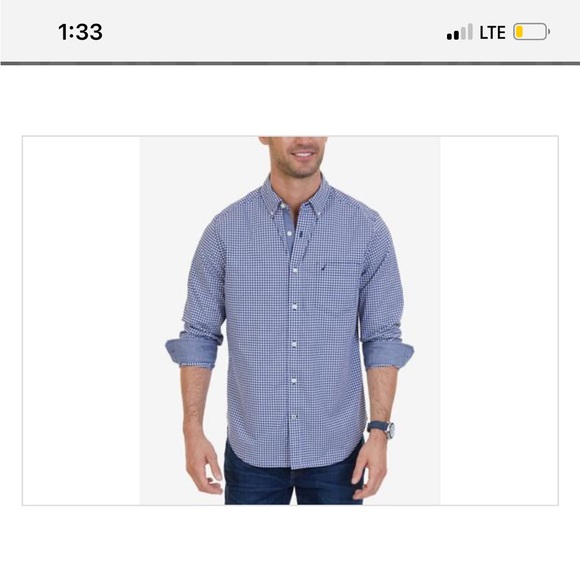 Men’s button up collared shirt - Picture 1 of 1